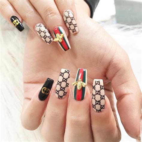 gucci manicure|gucci nails images.